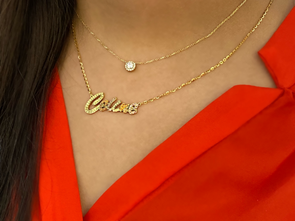 Collar en Oro con Nombre Personalizado - Imagen 2