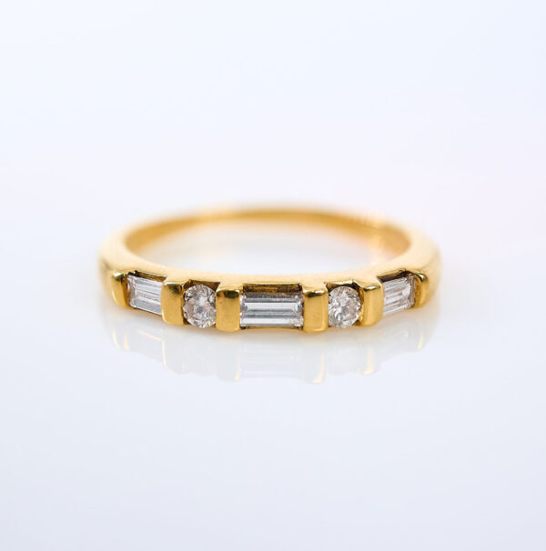 Anillo Cintillo C/ Diamantes