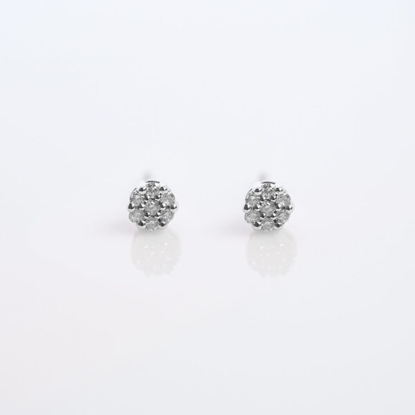 Aretes Illusion de diamantes