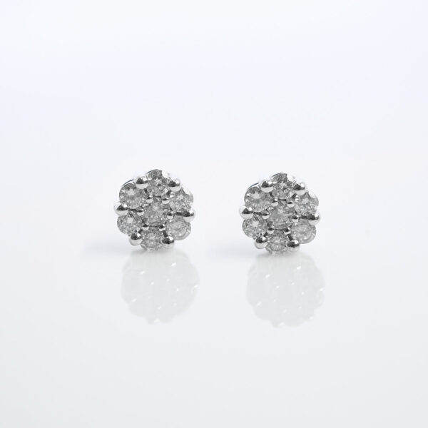 Aretes Illusion de diamantes