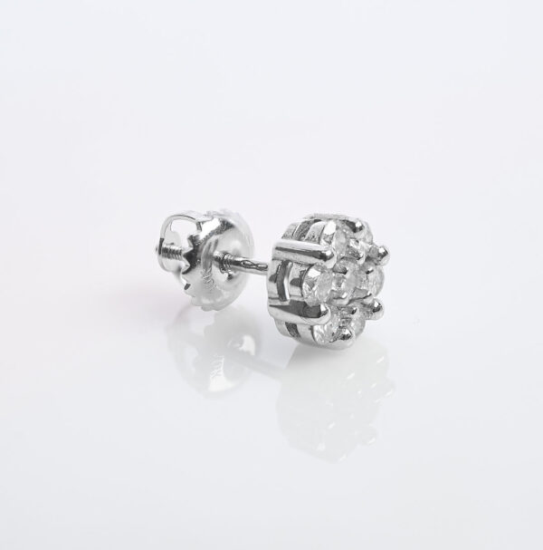 Aretes Illusion de diamantes - Imagen 2