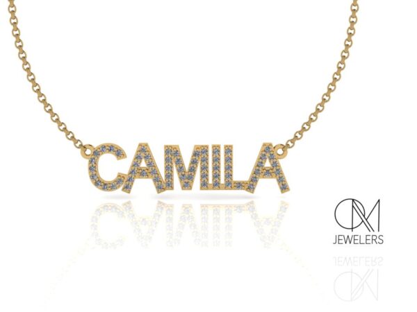 Collar en Oro con Nombre Personalizado