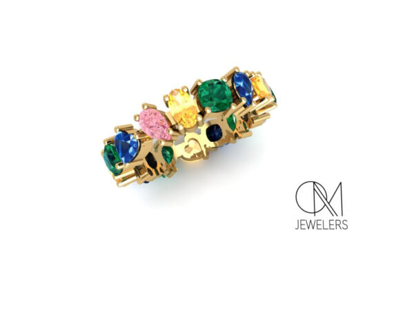 Anillo multi shape de colores