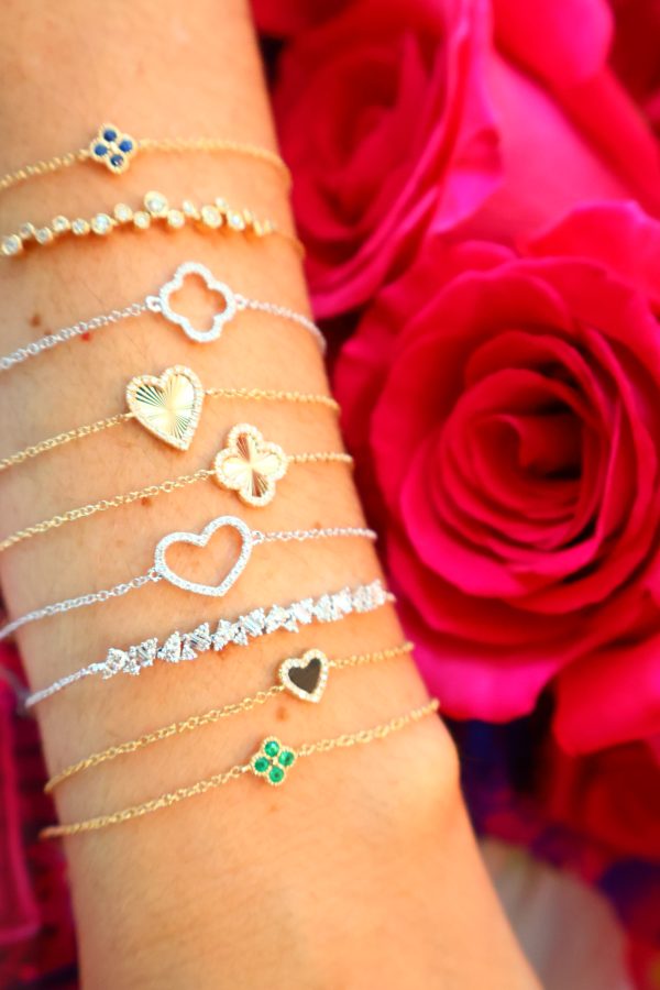 Pulsera de Corazón con Diamantes - Imagen 2